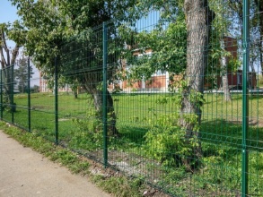 3D заборы для школы 90 метров фото в Тучково